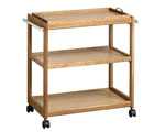 Wooden Tea Trolley